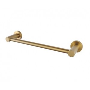 Pentro Brushed Gold Hand Towel Rail 350mm